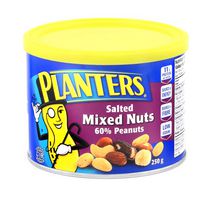 Planters Salted 60% Peanuts Mixed Nuts